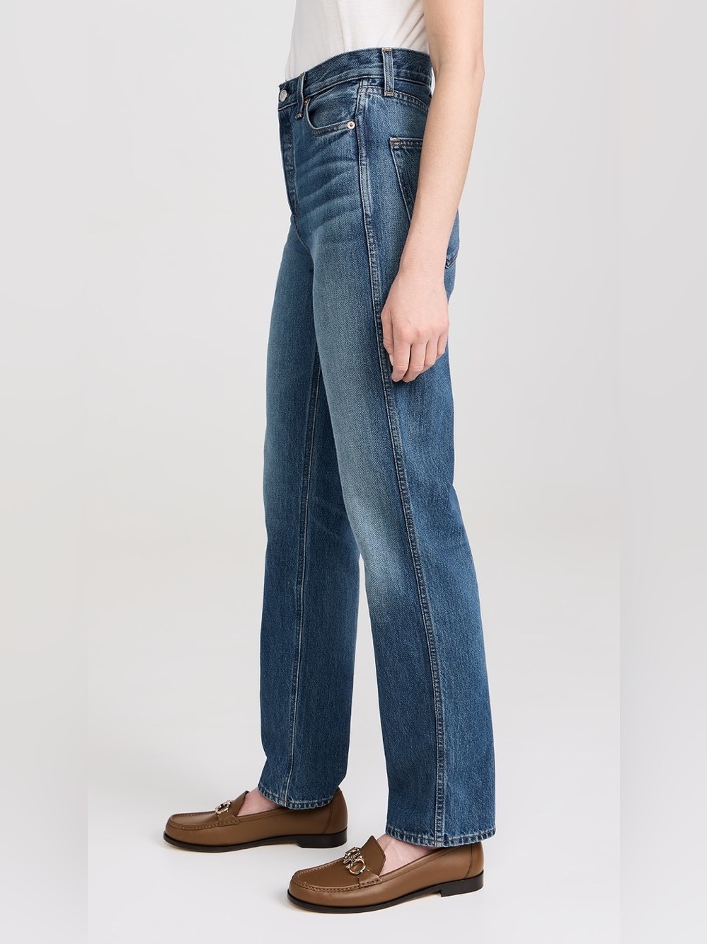 Alex Mill Carla High Rise Straight Jeans Vintage 28 - Picture 12 of 14